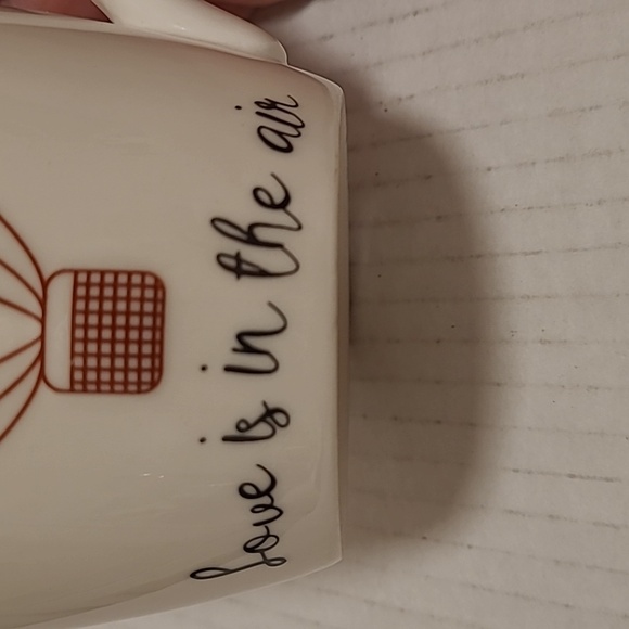 Love Is In The Air Heart Shaped Hot Air Balloon Valentines Mug - Picture 3 of 16